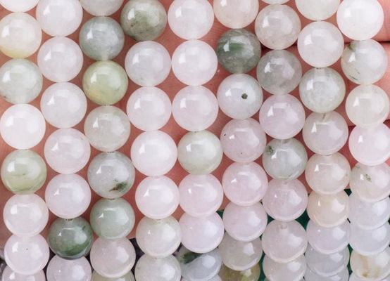 Tian Shan Green Jade Round Bead Natural Crystal Gemstone Различные размеры бусины