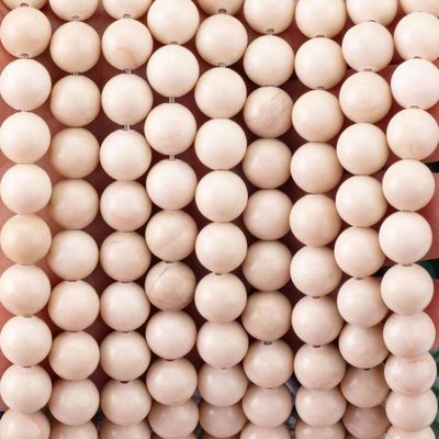 Полированный белый ископаемый речной яспис круглый натуральный камень