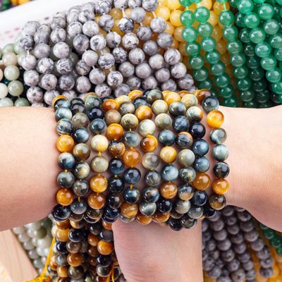 8мм Dream Tiger Eye драгоценный камень бусины Лечебный кристаллический камень бусины для ювелирных изделий
