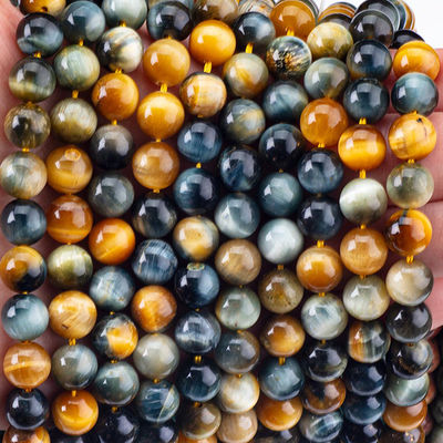 8мм Dream Tiger Eye драгоценный камень бусины Лечебный кристаллический камень бусины для ювелирных изделий