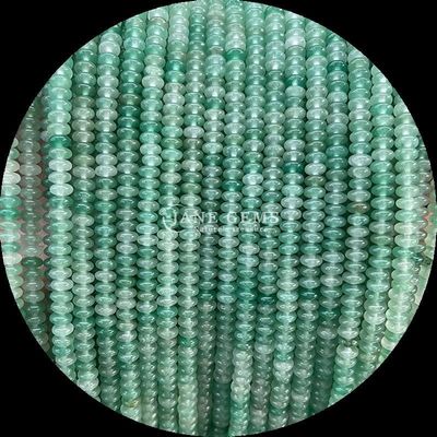 Различные драгоценные камни Тип Rondelle Abacus Форма Sodalite Зеленый Авентуриновый