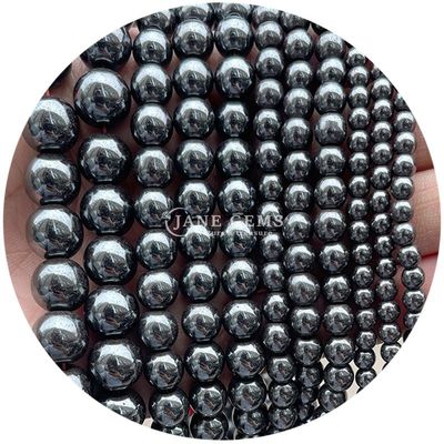 Оптовая торговля натуральный драгоценный камень круглые распущенные бусы 8 мм гематит распущенные бусы лава камень круглый агат бусы расстояние для ювелирных изделий M
