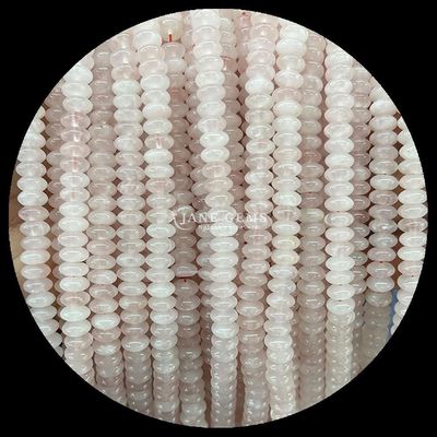 Розовый авентуриновый зеленый авентуриновый драгоценный жемчуг Natural Crystal UFO Shape Stone Loose Bead Strands для браслетов