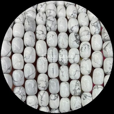 Драгоценные камни Бусы Хаулит Опалит Природный кристалл Драгоценный камень Бочка Форма свободные бусы для изготовления ювелирных изделий