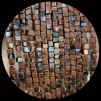 Индийский Агат Синие точки Бусы для кристаллического исцеления и самодельные ювелирные изделия изготовления различных размеров