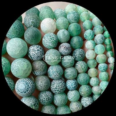 Драгоценный камень круглой формы Бусы Желтый Синий Отраженный Агат Свободные нитки для ювелирных изделий DIY